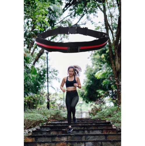 Stimula Lifestyle TOGO Sports Waist Bag RED, Fanny Pack, Running Belt, Travel Bag, Workout Bag, Apple iPhone Pouch – FREE SHIPPING