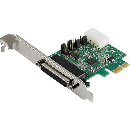 StarTech 4 Port PCI Express RS232 Serial Adapter Card - 16950 UART - 256-byte FIFO Cache - PCI E Serial Card
