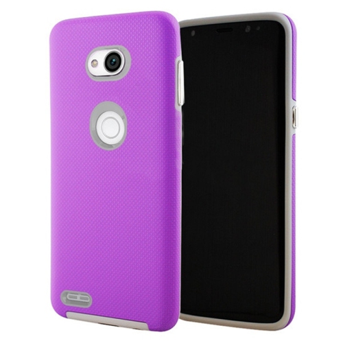 【CSmart】 Slim Fitted Hybrid Hard PC Shell Shockproof Scratch Resistant Case Cover for LG X Power 3, Purple