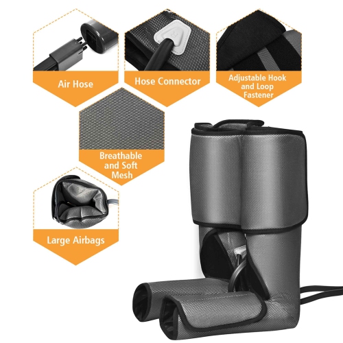 Costway Leg Massager Air Compression For Circulation and Relaxation Foot