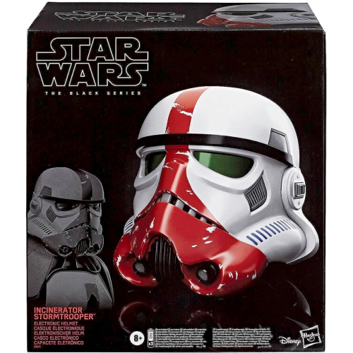 STAR WARS  The Series Life Size Helmet Electronic Helmet - Incinerator Stormtrooper Helmet Reissue In Black Black series helmets are the best