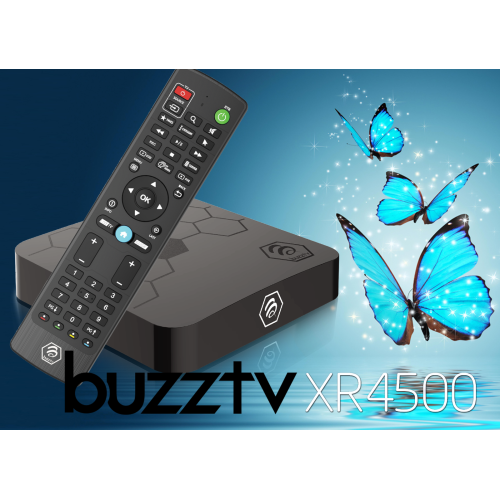 BuzzTV XR 4500 Android 9.0 OTT Set-Top HD 4K TV Box