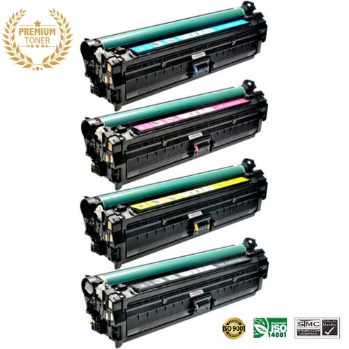 Ultra Toner™ 4 COLORS COMBO - Remanufactured HP 650A BK/M/Y/C Toner Cartridge！