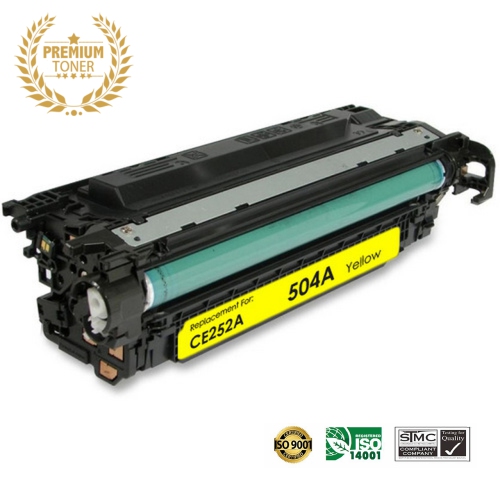 ULTRA TONER  Superior HP 504A (Ce252A) Toner Cartridge Premium Quality！ In Yellow