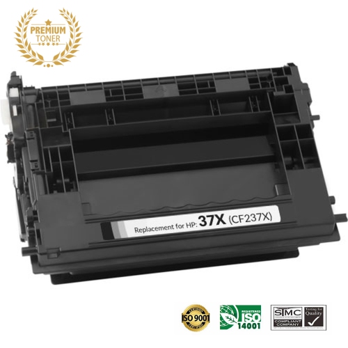 ULTRA TONER  Superior HP 37X (Cf237X) Toner Cartridge Premium Quality！ In Black