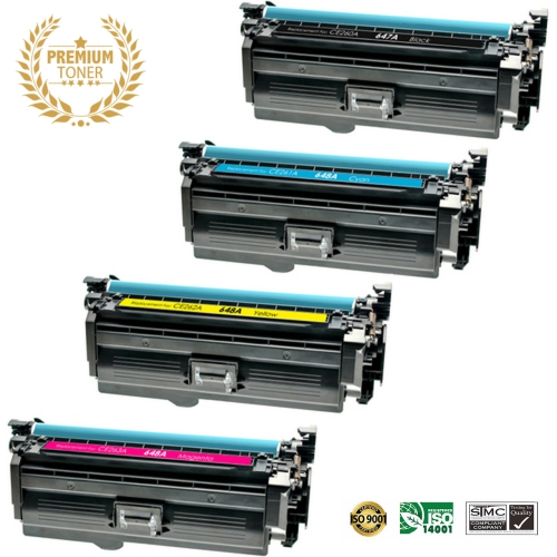 Ultra Toner™ 4 COLORS COMBO - HP 647X / 648A BK/M/Y/C Toner Cartridge Premium Quality！