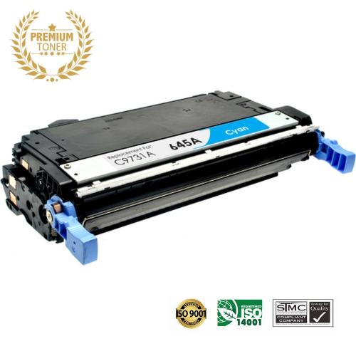 Ultra Toner™ Superior HP 645A Cyan Toner Cartridge Premium Quality！