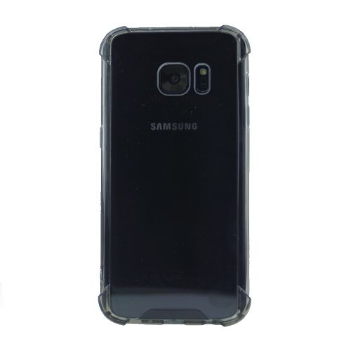 Étui protecteur transparent en TPUR+ pour Samsung S7, fumée