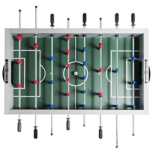 Gymax 48'' Competition Sized Wooden Soccer Football Table Adults & Kids Home Recreation