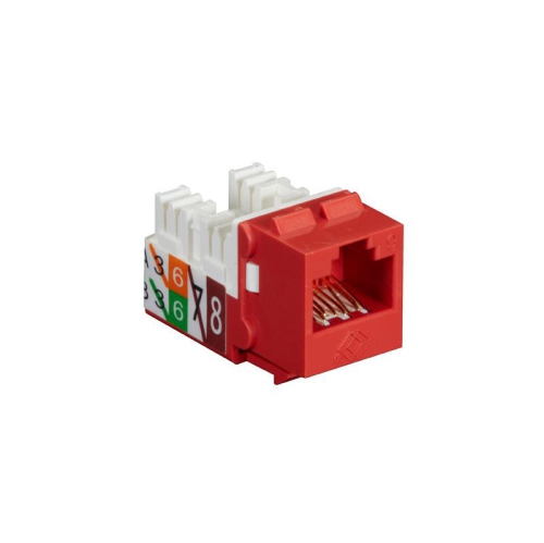 BLACK BOX  Box Cat6 Jack, Universal Wiring, C Fmt637-R3 (Fmt637-R3)