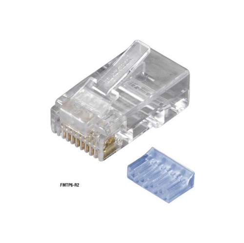 BLACK BOX  Box Lar Plugs, Rj-45, 50-Pack Fmtp6-R2-50Pak (Fmtp6-R2-50Pak)