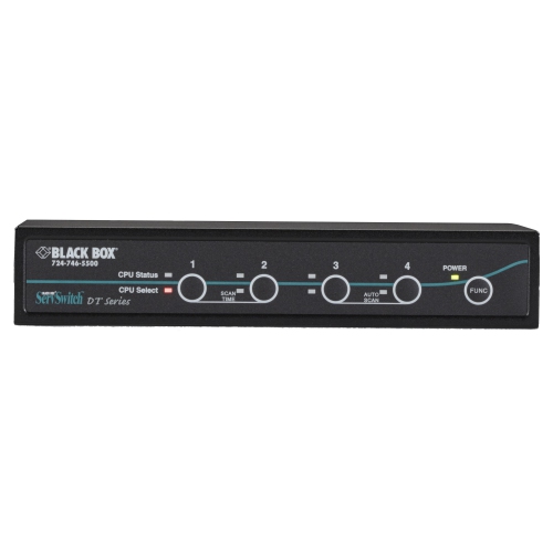 Black Box DT Series 4-Port Desktop KVM Switch