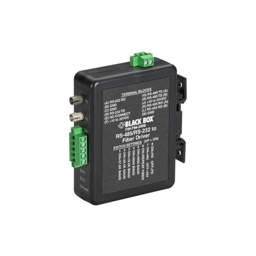 BLACK BOX AL DIN RAIL RS-232/RS-422/RS-485 MED101A