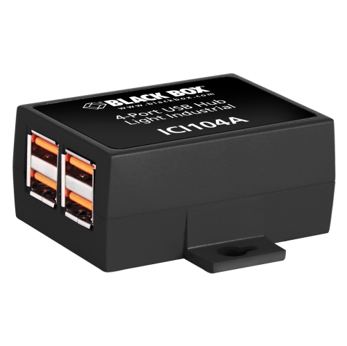 Black Box Industrial 4-Port USB 2.0 Hub