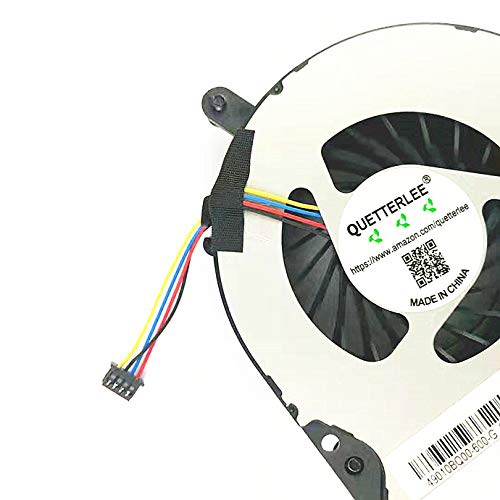 QUETTERLEE Replacement New CPU Cooling Fan for HP Elitebook 8560p 8570p for HP Probook 6570B 6560B 6565B Series 4-Pin