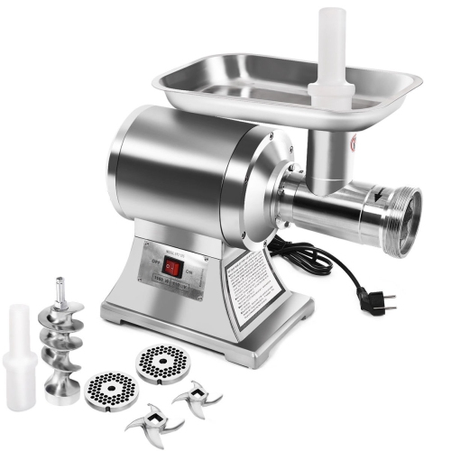 GYMAX  Commercial 1.5HP Electric Meat Grinder 1100W Stainless Steel Heavy Duty #22