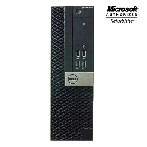 Refurbished - Dell Optiplex 7040 SFF i5-6500 8 GB RAM 960 SSD DVDRW Wins 10 Pro