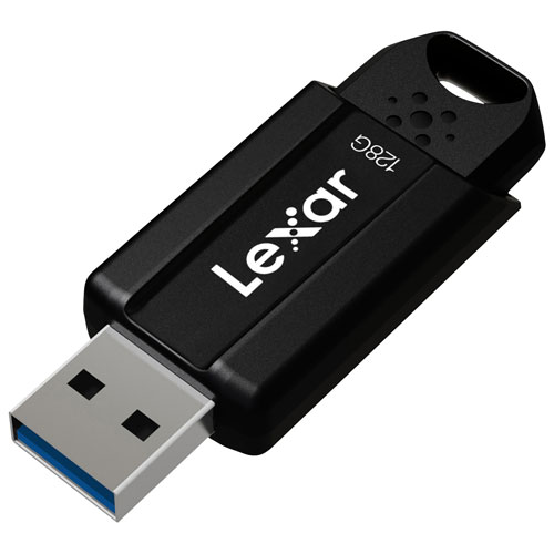 Lexar JumpDrive S80 128GB USB 3.1 Flash Drive - Black