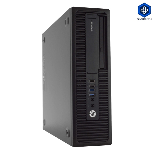 HP EliteDesk 800 G2 Small Form Factor Desktop - Intel Core i5-6500, 8GB Memory, 500GB HDD, Win 10 Pro by HP - Refurbished condition - Image 4