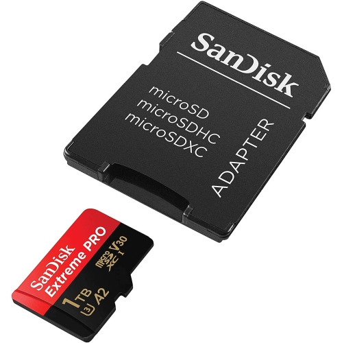 SanDisk Extreme PRO 1TB microSDXC UHS-I micro SD Card with 