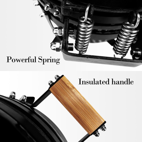 London Sunshine Ceramic Kamado Charcoal BBQ Griller - 13 inch Cadet Series