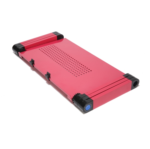 Stimula Lifestyle - Multifunctional Portable Foldable Laptop Personal Computer, PC, Bed, Apple MacBook, iPad Tablet Reading Table - Pink