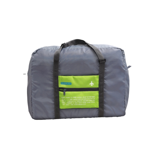 Stimula Lifestyle - Foldable Waterproof Travel Backpack Bag for Luggage Suitcase 32 Litres Grey Green Carry On compatible with Rimowa Samsonite Tumi