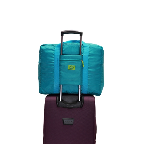 Stimula Lifestyle - Foldable Compact Collapsible Waterproof Travel Backpack, Luggage & Suitcase Bag Carry On 34 Litres - Forest Green- Free Shipping