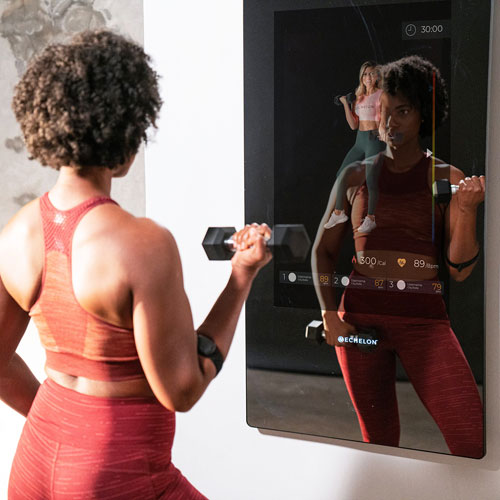 Miroir intelligent de 50 po Reflect d'Echelon pour la mise en forme