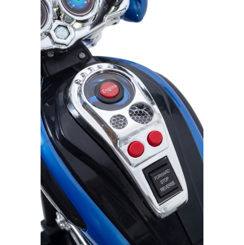 DTI Direct Chopper Style Electric Ride on Motorcycle For Kids, 3 wheels, 6 Volt Battery