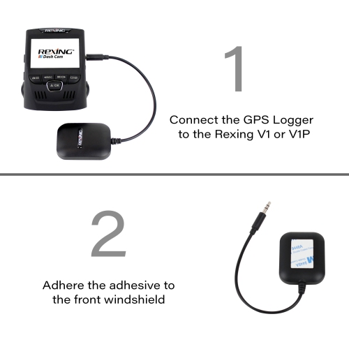 Rexing GPS Logger for V1 Basic and V1P