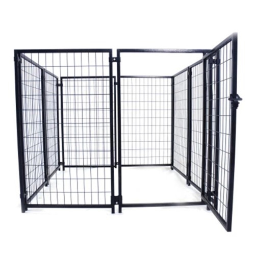 ALEKO® 5'x5'x4' Dog Kennel Heavy Duty Pet Playpen Chain Link Dog Exercise Pen Cat Fence