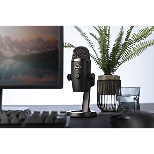 Blue Yeti Nano Premium USB Mic for Recording and Streaming-Blackout