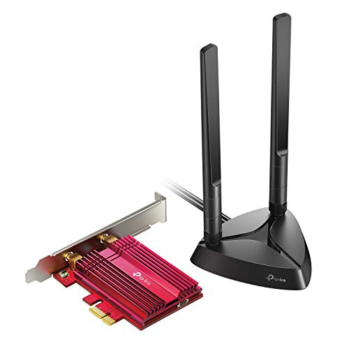 TP-Link AX3000 Wi-Fi 6 Bluetooth 5.0 PCIe Adapter, 2.4G/ 5G Dual Band Gigabit Wireless Network Adapter for PC Desktop,