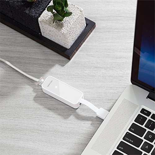 TP-Link UE300 Foldable USB 3.0 to 10/100/1000 Gigabit Ethernet Network Adapter, Plug & Play, Supports Windows