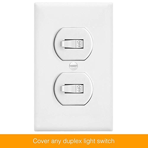 ENERLITES Duplex Wall Plates, Home Electrical Receptacle Outlet Cover, Size 1-Gang 4.50 Inches x 2.76 Inches,