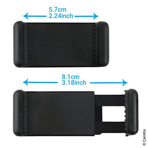 Flexible Cell Phone Tripod and Bluetooth Remote Control Camera Shutter - for iPhone, Samsung Galaxy and Many More -