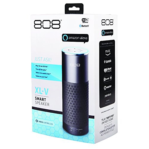 Alexa Bluetooth Smart Speaker XL-V, A Multi-Room Audio Speaker with WiFi Compatibility for Streaming Music from