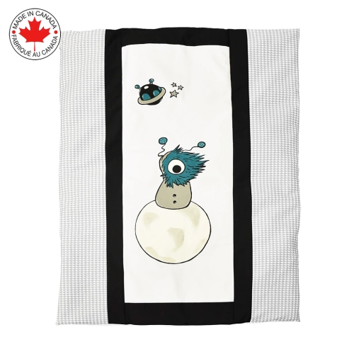 Bebelelo - Nursery Baby Bedding Set-7 piece-Crazy blue in space