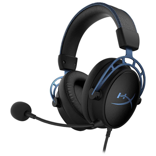 HyperX Cloud Alpha S Gaming Headset - Black/ Blue