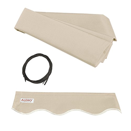 ALEKO® Fabric for Retractable Awnings IVORY Color