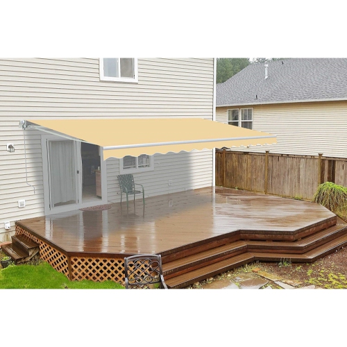 ALEKO® Fabric for Retractable Awnings IVORY Color