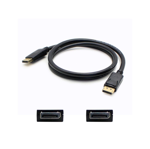 HP VN567AA-AO 6.0FT DP M/M BLACK CABLE