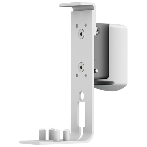 SoundXtra Tilting Wall Mount Bracket for Sonos One/OneSL/Play:1 Speakers - White - Only at Best Buy