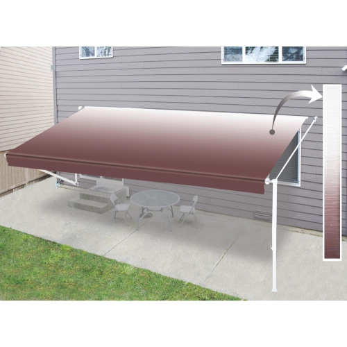 ALEKO® 21X8 Feet RV Awning Fabric Replacement for Retractable Awning, BURGUNDY