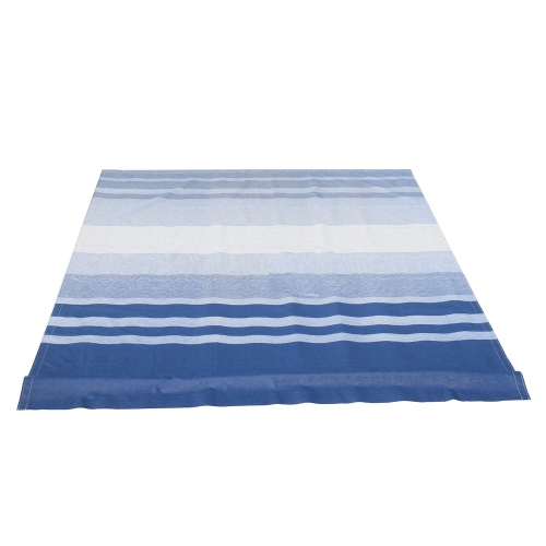ALEKO  ® 12X8 Feet Vinyl Rv Awning Fabric Replacement for Retractable Awning Stripes In Blue