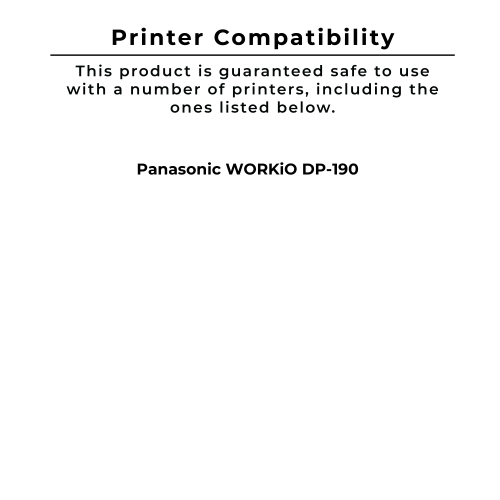 ~Brand New Original PANASONIC DQ-UG27H Laser Toner Cartridge