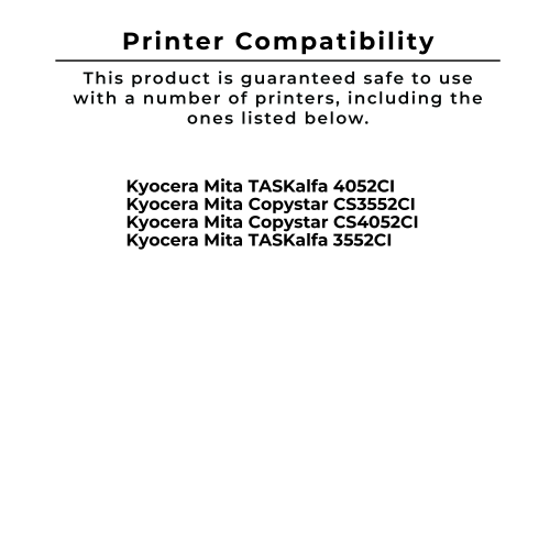 ~Brand New Original KYOCERA / MITA TK-8527 Laser Toner Cartridge Set Black Cyan Magenta Yellow