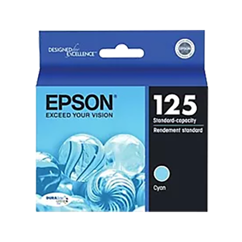 EPSON  T125220 Ink / Inkjet Cartridge In Cyan