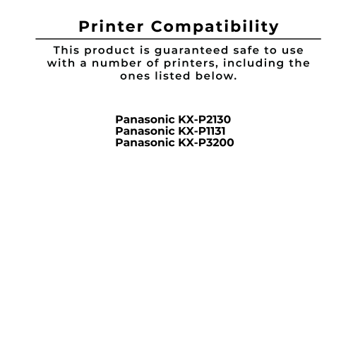 ~Brand New Original PANASONIC KX-P180 Ribbon Cartridge